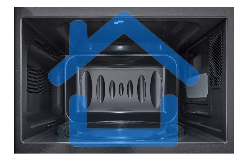 Микроволновая печь LG MS2032GAS черный 20л 700Вт сенсор