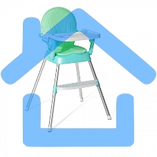 Чехол BQ CPU001 Green. для детского стульчика BQ BCH001