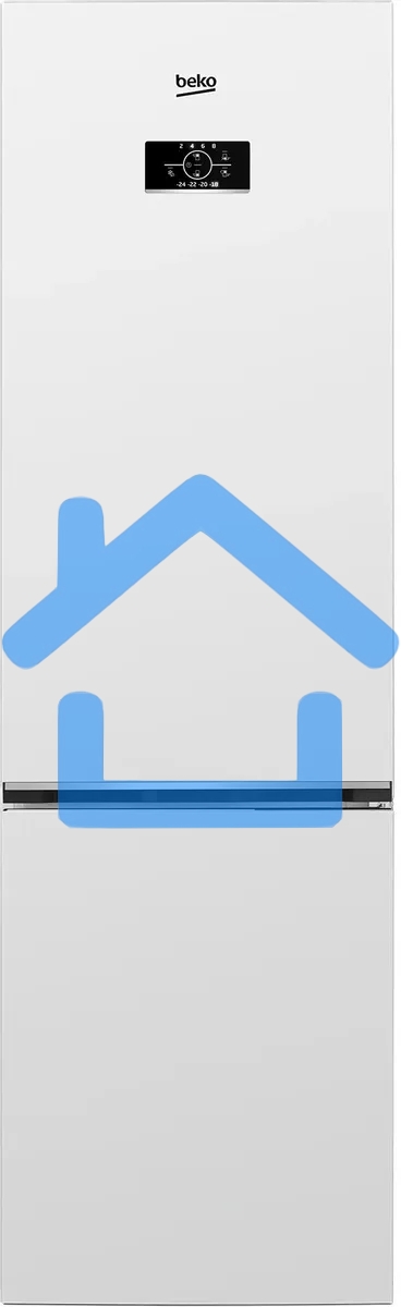 Холодильник Beko B3R0CNK312HW белый двухкамерный 200/76л морозилка снизу, No Frost