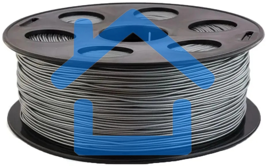 Пластик для принтера 3D Bestfilament st_petg_1kg_1.75_serebr PETG d1.75мм 1кг 1цв.