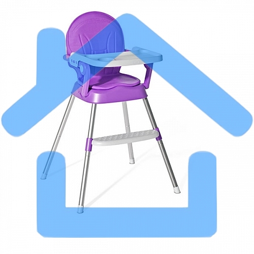 Чехол BQ CPU001 Lavender. для детского стульчика BQ BCH001