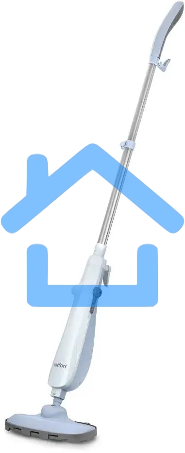 Швабра паровая Kitfort КТ-1071 голубой