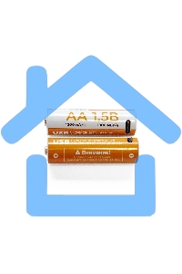 Комплект аккумуляторных батареек (Li-ion), тип АА, 1,5В,1800мВт/ч(1200мА/ч), 4акб+шнур Type-C, Сигнал