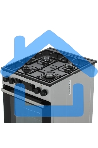 Плита комбинированная Gorenje GK5C60SJ серый, конфорок 4 газовых, духовка 62 л, 50 см x 85 см x 59.4 см