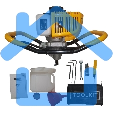 Бензобур Zitrek GED-52 бытовой 2-х такт. 1800Вт 1.3л.с. 52см3 6000об/мин (067-2004)