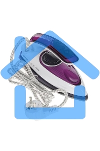 Утюг дорожный Vitek VT-8305 1000Вт белый/фиолетовый