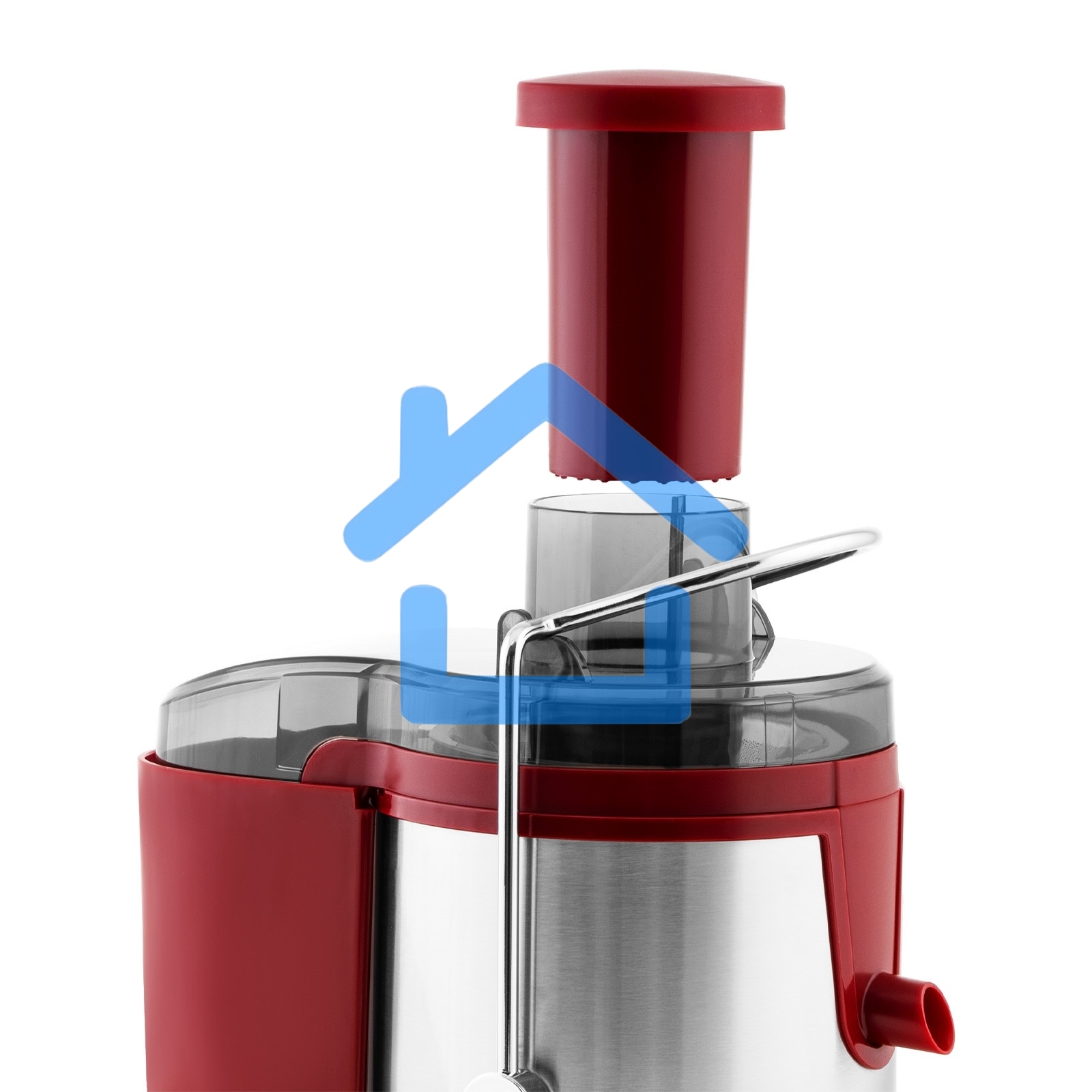 Соковыжималка центробежная Galaxy Line GL 0816 850Вт рез.сок.:550мл. красный/серебристый