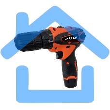 Дрель-шуруповерт Zerten AV-12 222, Аккумуляторная, 12В Дрель-шуруповерт Zerten AV-12 222, Аккумуляторная, 12В