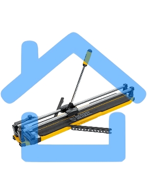 Плиткорез 800х14мм, цельнометал. напр., каретка на подш., стальная станина, рукоятка-пенал Denzel