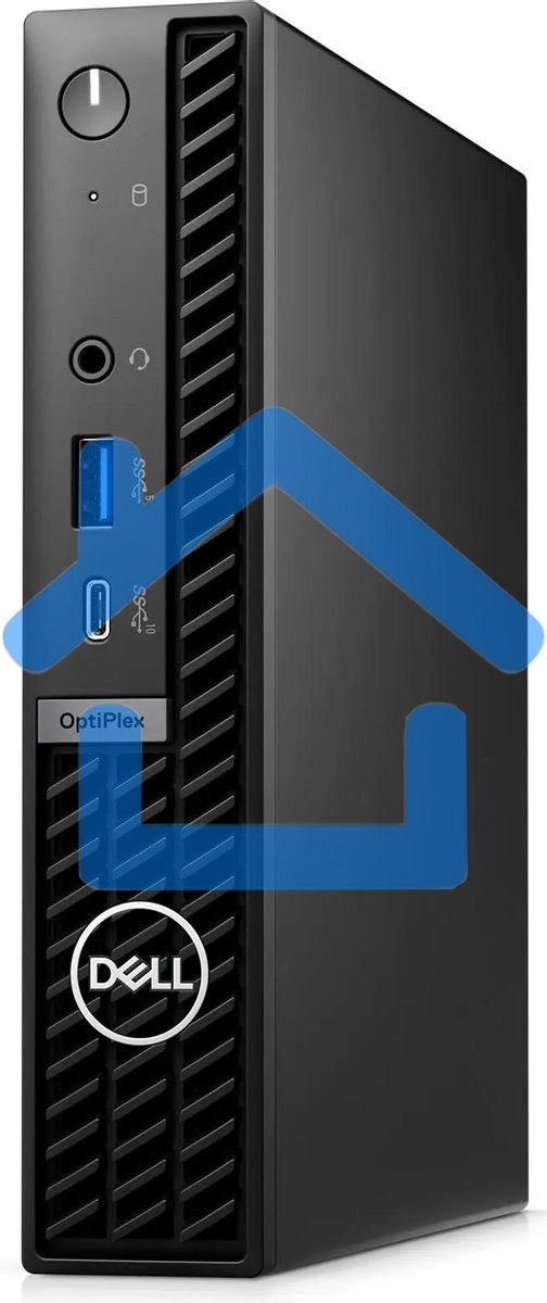 Неттоп Dell Optiplex 7020 Micro i3 14100T (2.7) 8Gb SSD 256Gb UHDG 730 Windows 11 Professional GbitEth 260W мышь клавиатура черный (7020-3861)