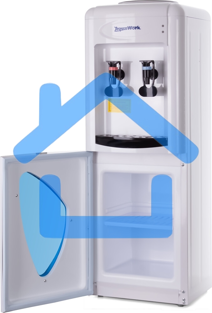 Кулер Aqua Work 0.7LR напольный компрессорный белый