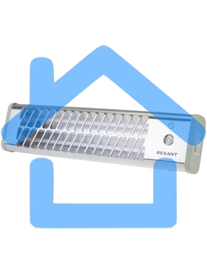 Обогреватель инфракрасный панельный Rexant 60-0059, серый, кварцевый, 1500 Вт, 20 м2, 3 режима обогрева