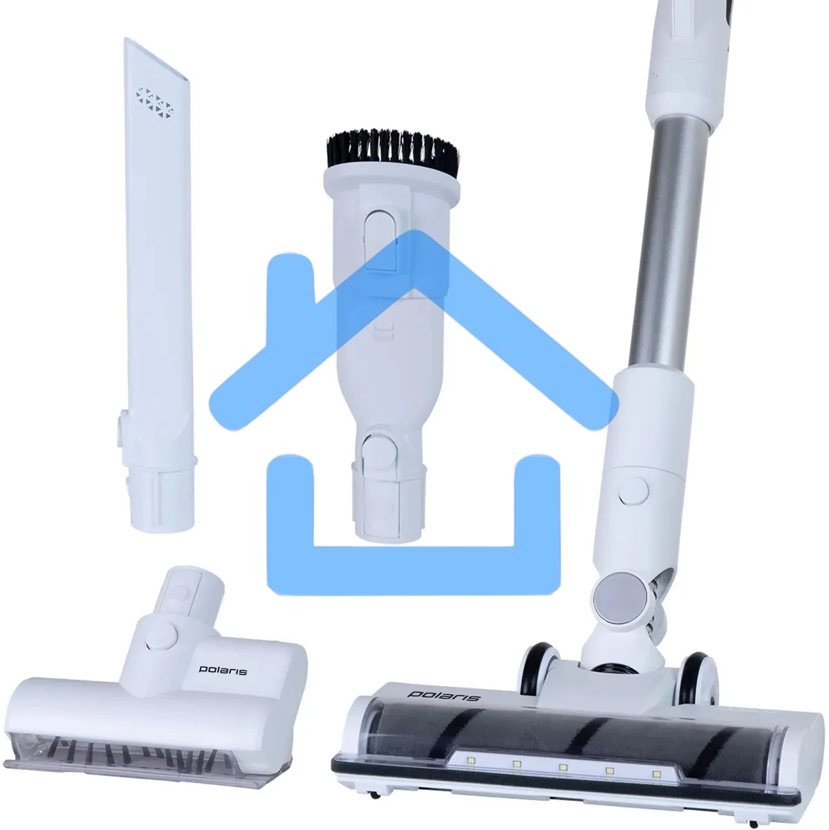 Пылесос вертикальный Polaris PVCS 3060 100Вт белый