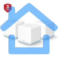 Система MESH AC1200 Whole Home Mesh Wi-Fi System, 2 Internal Antennas, 2 Gb ports (WAN/LAN)