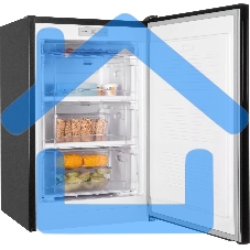 Морозильная камера Nordfrost DF 260NF BAP черный, 256л, 3 ящика