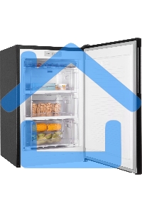 Морозильная камера Nordfrost DF 260NF BAP черный, 256л, 3 ящика