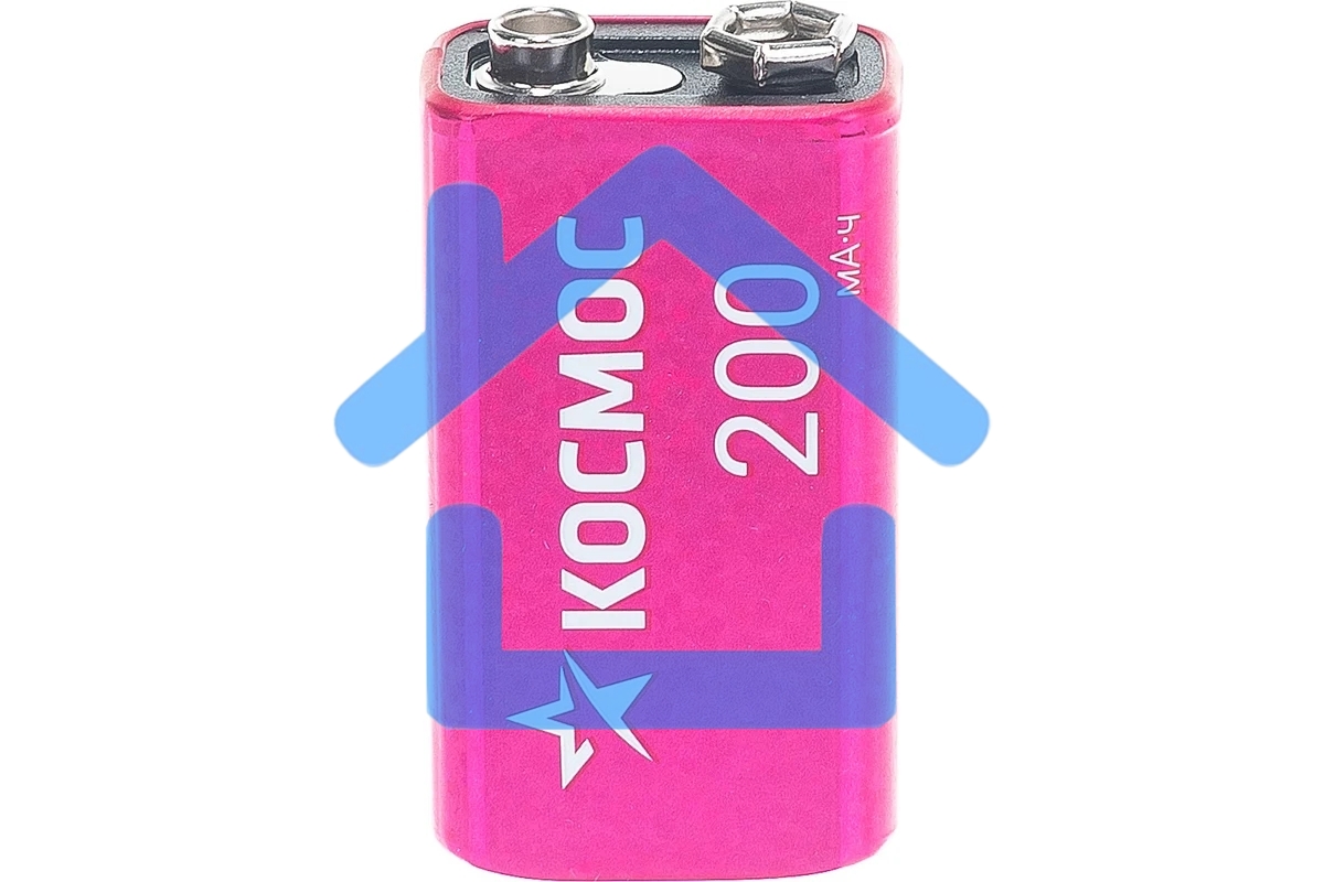 Аккумулятор Космос KOCNI-MH6F22 (200mAh) 6F22 200мА.ч 1BL (блист.1шт)