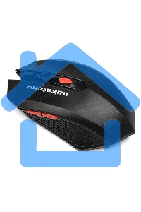 Мышь беспроводная Nakatomi MRON-08U черный, 1600 dpi, радиоканал, USB, кнопки - 6