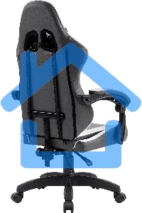 Кресло игровое Defender Fortune серый/белый, класс 4, PU