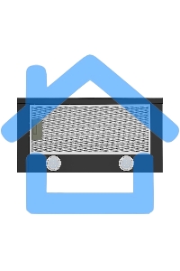 Вытяжка телескопическая HOMSair Flat 60 Glass черный, 60 см, 520 куб. м/ч, 45 дБ