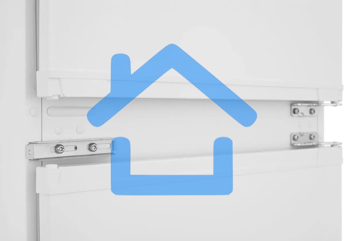 Встраиваемый холодильник Beko Diffusion BCNA306E2S двухкамерный белый