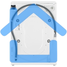 Стиральная машина Indesit BWSA 5109 WWV белый, загрузка фронтальная 5 кг, 1000 об/мин., класс: А