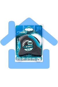 Рулетка GROSS 31115 ''schlagfest'' 10м x 25мм магн. обрез зацеп двухст. шкала автоматич. фиксация