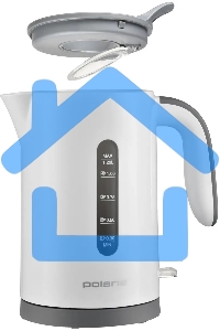 Чайник электрический Polaris PWK 1220C Water Way Pro 1.2л. 2200Вт белый корпус: пластик (PWK 1220C)