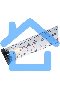 Рулетка GROSS 31126''doppelhaken'' 10м x 25мм двухсторонний зацеп нейлон двуст. шкала автоматич