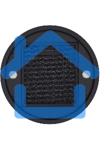 Вытяжка островная HOMSair FLY 1000PH черный, 38 см, 1000 куб. м/ч, 52 дБ