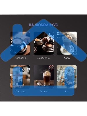 Кофеварка рожковая Zigmund & Shtain ZCM-889 черный, исп. кофе - молотый, 1.4 л, 1500 Вт. 20 Бар.