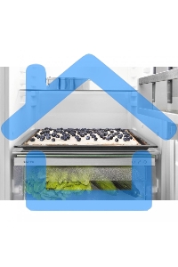 Холодильник Liebherr Pure ICSf 5103-22 001 белый двухкамерный 182/80л морозилка снизу, ручное