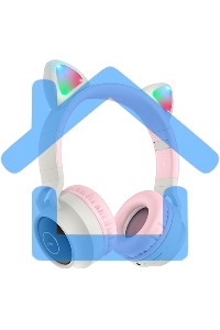 Гарнитура накладные Hoco W27 Cat серый беспроводные bluetooth накладные