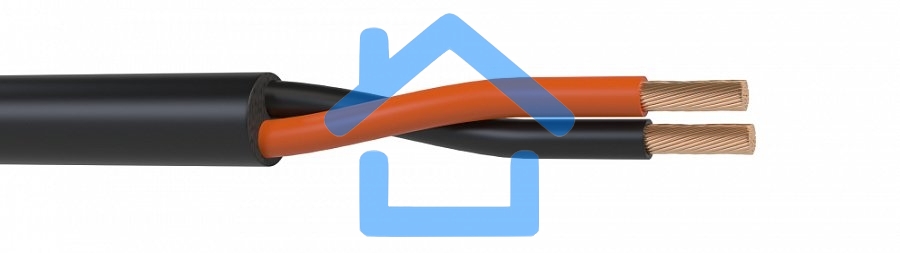 Кабель акустический 200 м, 16 AWG HighFlex, 1.5 мм2, диаметр 7.7мм, медь 84 x 0,15 мм, черный, бухта