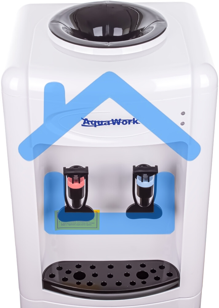 Кулер Aqua Work 0.7LR напольный компрессорный белый