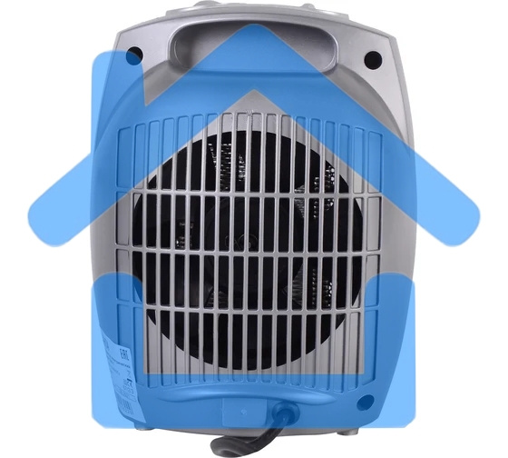 Тепловентилятор Ресанта ТВК-1, серебристый, 900/1800 Вт, 18 м2, термостат 67/2/3