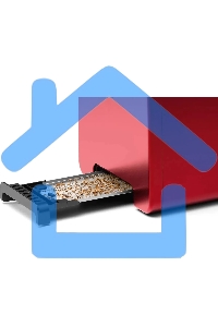 Тостер Bosch TAT4P424 красный/черный