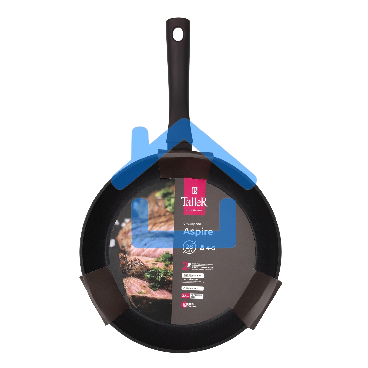 Сковорода TALLER TR-44099 Аспайр 28 см