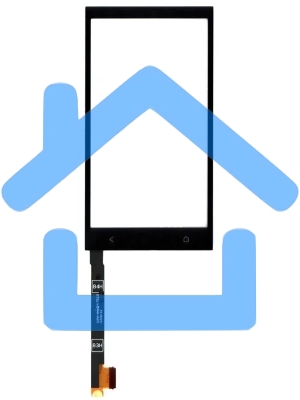 Сенсорное стекло (тачскрин) для HTC One mini, черное