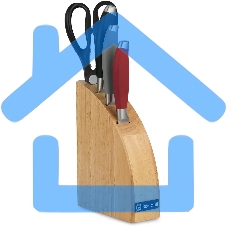 Набор ножей 3 шт + ножницы + блок Dart Rondell (MC)