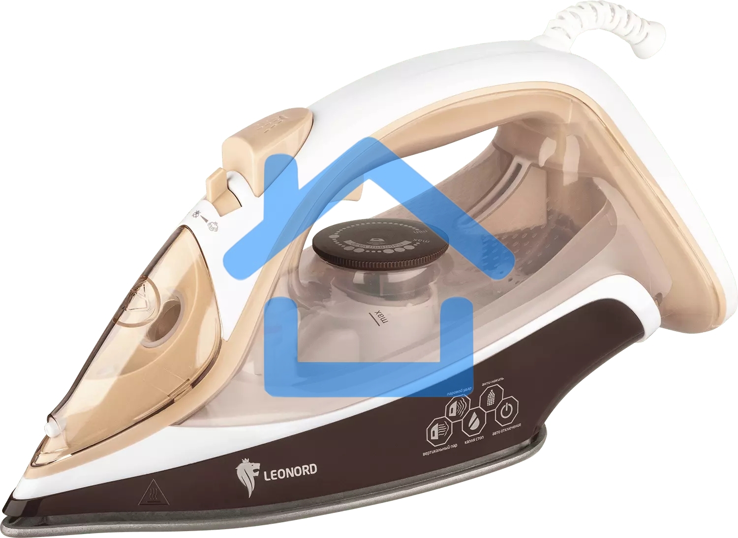 Утюг LEONORD LE-1804 бежевый
