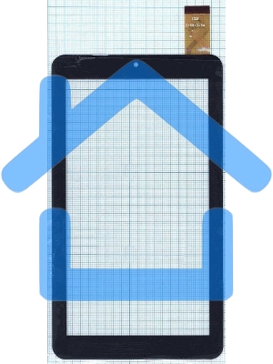 Сенсорное стекло (тачскрин) PB70A8872. черное