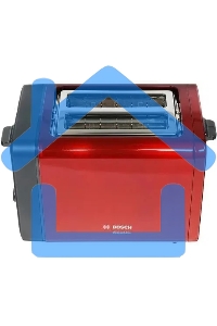 Тостер Bosch TAT4P424 красный/черный