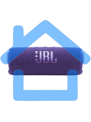 Колонка портативная JBL Flip 7 пурпурный 25W 1.0 BT 4800mAh (JBLFLIP7PUR)