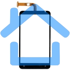 Сенсорное стекло (тачскрин) для HTC Titan X310e, черное