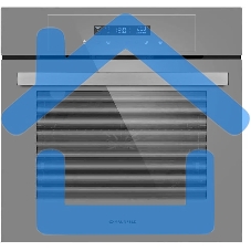 Встраиваемый духовой шкаф электрический Maunfeld AEOD6063G2 серый