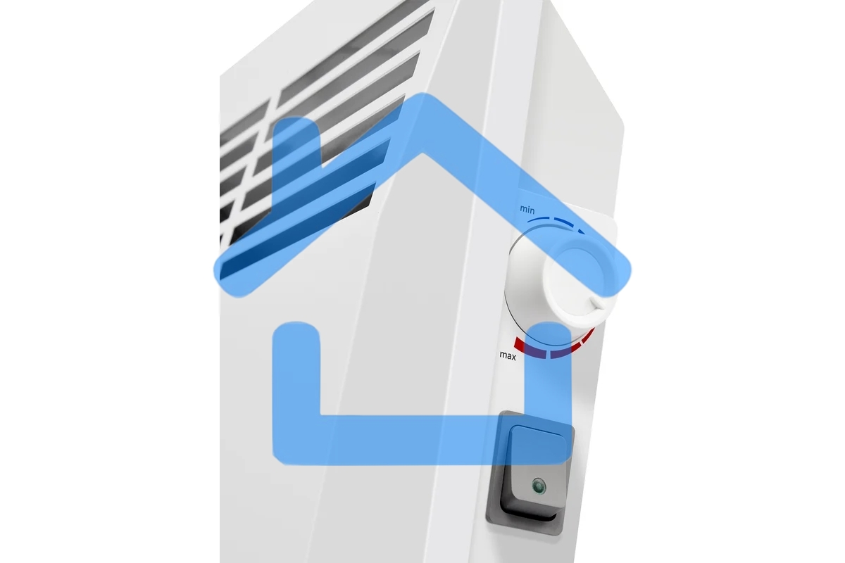 Конвектор Ballu Camino Eco Turbo BEC/EMT-1500 белый, 1500 Вт, 20 м2, термостат