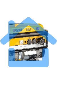 Электрогенератор бензиновый Denzel GE 8900, 8.5 кВт, 99 дБ, 86 кг