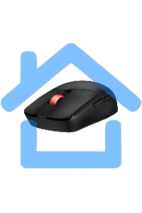 Мышь беспроводная ASUS ROG Strix Impact III Wireless черный, 36000 dpi, радиоканал, Bluetooth, USB, кнопки - 6