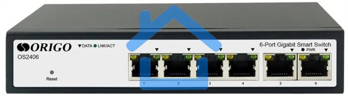 Настраиваемый L2 коммутатор 6x1000Base-T ORIGO OS2406/A1A